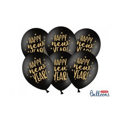 GLOBOS LATEX ¨HAPPY NEW YEAR¨ 6 UND