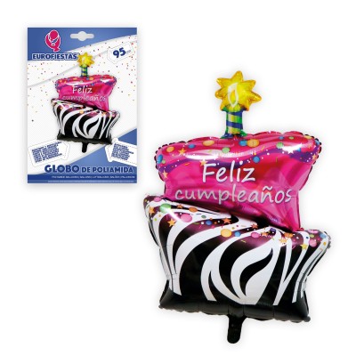 GLOBO FORMA TARTA CUMPLE 95 CM