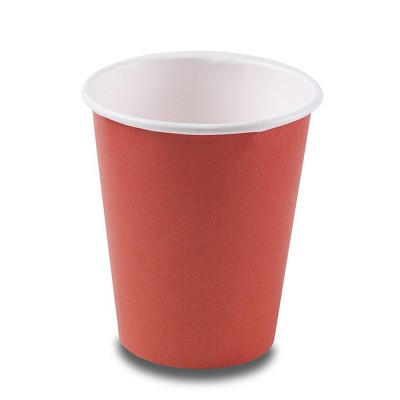 VASO CARTON ROJO 200 CC 24 UND