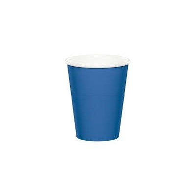 VASO CARTON AZUL 200 CC 24 UND