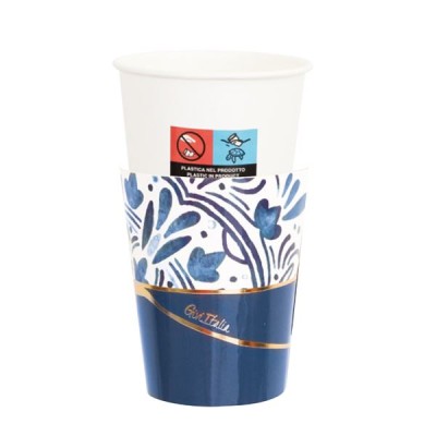 VASO KINTSUGI AZUL 250 CC8 UND