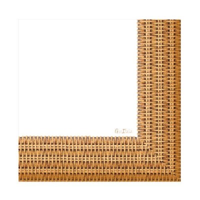 SERVILLETAS RATTAN 33 CM 16 UND