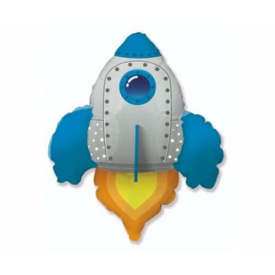 GLOBO FOIL COHETE  76 CM