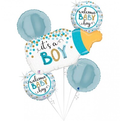 BOUQUETS GLOBOS ITS A BOY 5 UND
