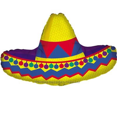 GLOBO SOMBRERO MEJICANO 86 CM