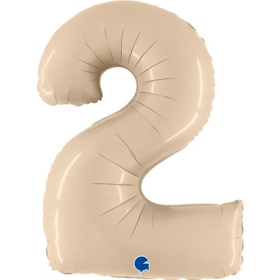 GLOBO CREMA SATIN NUMERO 2   40'