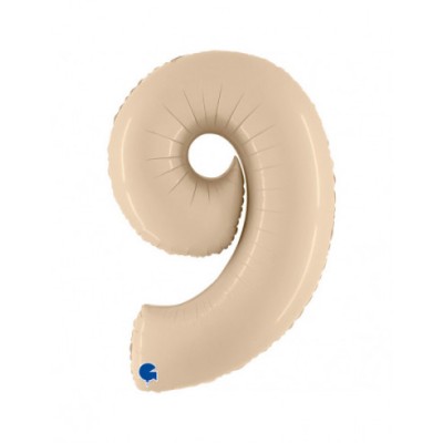 GLOBO CREMA SATIN NUMERO 9   40'