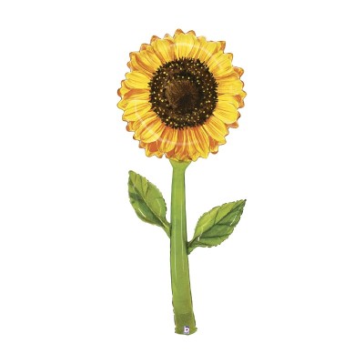 GLOBO FOIL GIRASOL GIGANTE 1.5 MTR