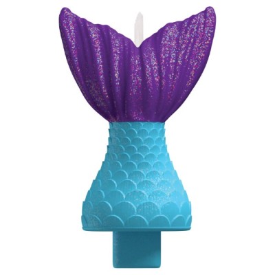 VELA FORMA COLA SIRENA