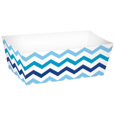 CESTAS MESA DULCE CELESTE Y BLANCO 24 UND