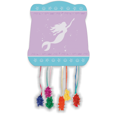 PIÑATA BASICA SIRENAS 45 CM