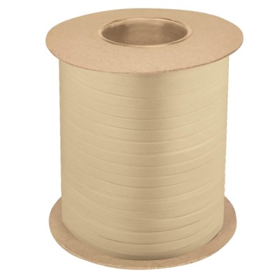 ROLLO DE CINTA ECO MARRON 5MM X 100M