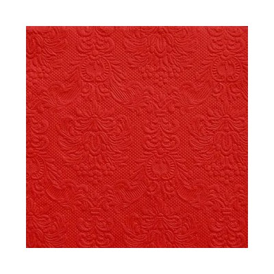 SERVILLETA ROJO ELEGANTE 40 CM