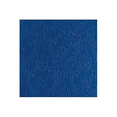 SERVILLETAS RELIEVE NAVY 40 CM