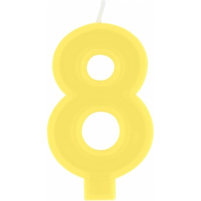 VELAS COLORES STDO N.8