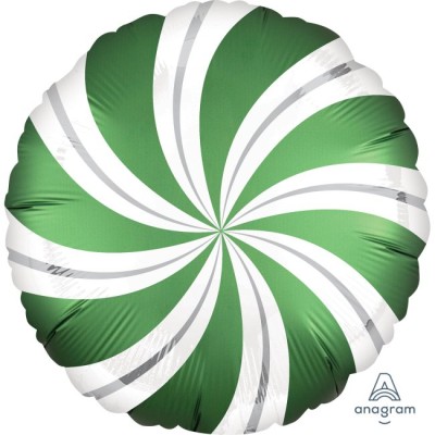 GLOBO FOIL CARAMELO VERDE 18'