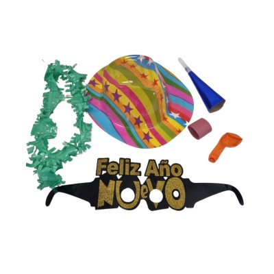 BOLSA COTILLON CON GORRO