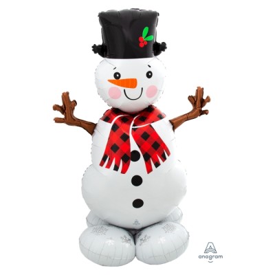 AIRLOONZ MUÑECO DE NIEVE 88 X 139CM