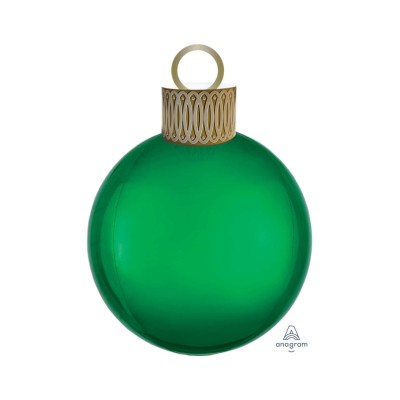 ORBZ VERDE BOLA DE NAVIDAD 38X50CM