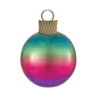 ORBZ MULTICOLOR BOLA DE NAVIDAD 38X50CM