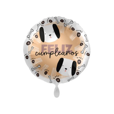 GLOBO FOIL CUMPLEAÑOS PERROS 18'