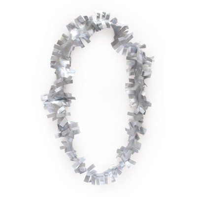COLLAR PLASTICO PLATA