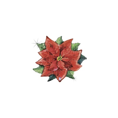 GLOB FOIL FLOR NAVIDAD 69 CM