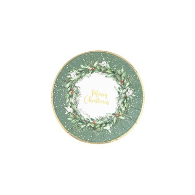 PLATOS XMAS GARLAND 21 CM 8 UND