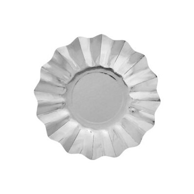 PLATOS PLATA 21 CM 8 UND