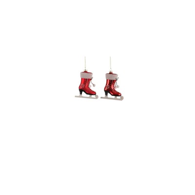 COLGANTES PATINES ROJOS 11.5 CM-UND