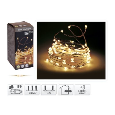 HILO PLATA 120 MICRO LED