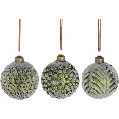 BOLA CRISTAL VERDE 8 CM