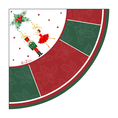 SERVILLETAS LA FAVOLA DE NAVIDAD 16 UND