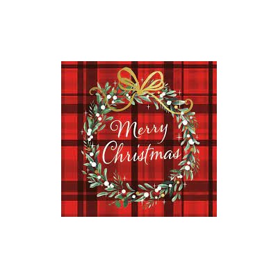 SERVILLETAS NAVIDAD CLASICA 20 UND