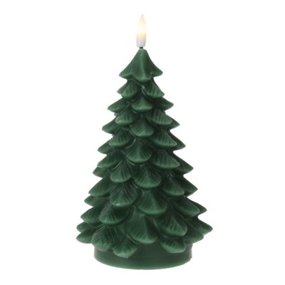 VELA LED ARBOL NAVIDAD 17 CM