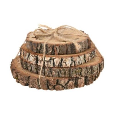 SET 4 BASES MADERA 20 CM