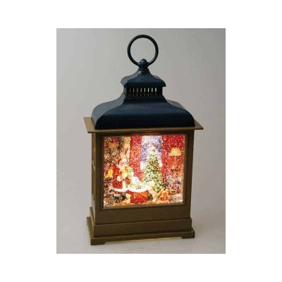 FAROL NAVIDAD CON NIEVE