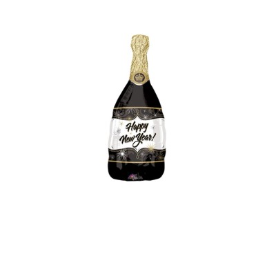 GLOBO BOTELLA CHAMPAN NEW YEAR 36'