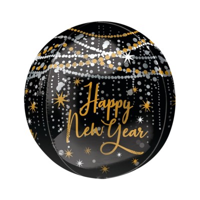 ORBZ HAPPY NEW YEAR 38 X 40CM