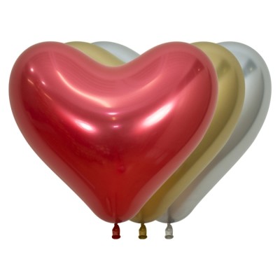 GLOBO R14 FORMA CORAZON REFLEX SURTIDO 50