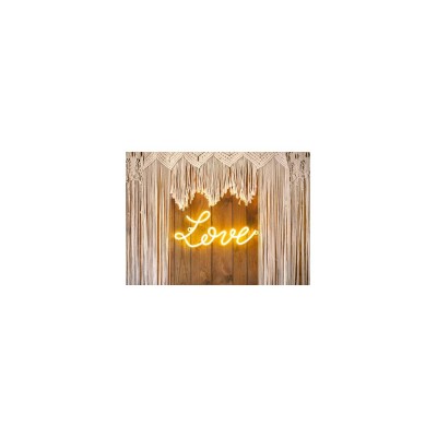 NEÓN LED - LOVE, BLANCO, 61X27,4 CM