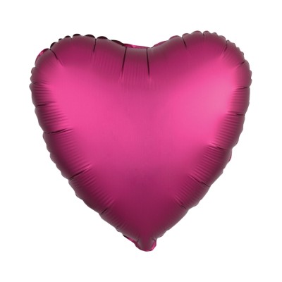 GLOBO CORAZON GRANADA SATIN 18'