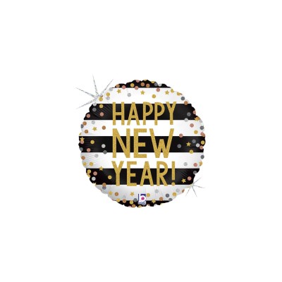 GLOBOS 18'CONFETTI DE AÑO NUEVO