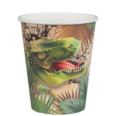 VASOS DINOSAURIOS SANTEX 10 UND
