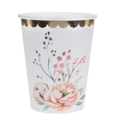 VASOS CARTON LITTLE RABBIT 10 UND