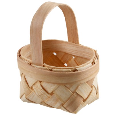 MINI CESTITA NATURAL  7.5 CM