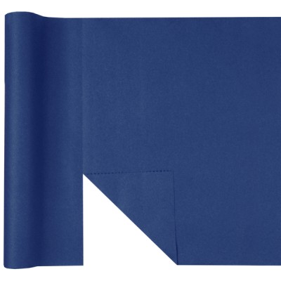 CAMINO DE MESA AZUL MARINO 40 CM   4.80 MTRS