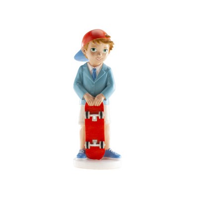 NIÑO COMUNION PATINETE 16CM