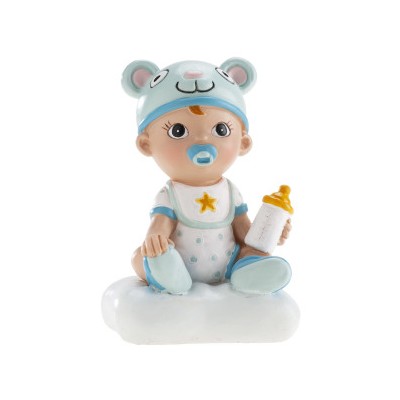 BAUTIZO NIÑO CON BIBERÓN 10CM