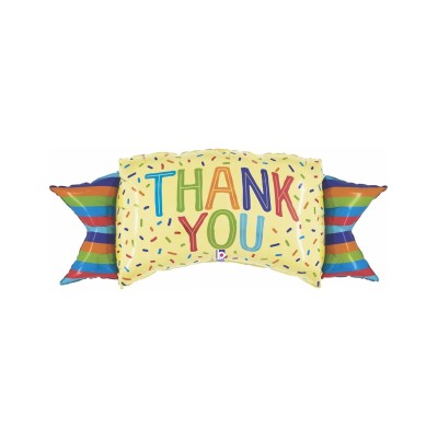 GLOBO FOIL BANNER ¨THANK YOU¨ 117 CM